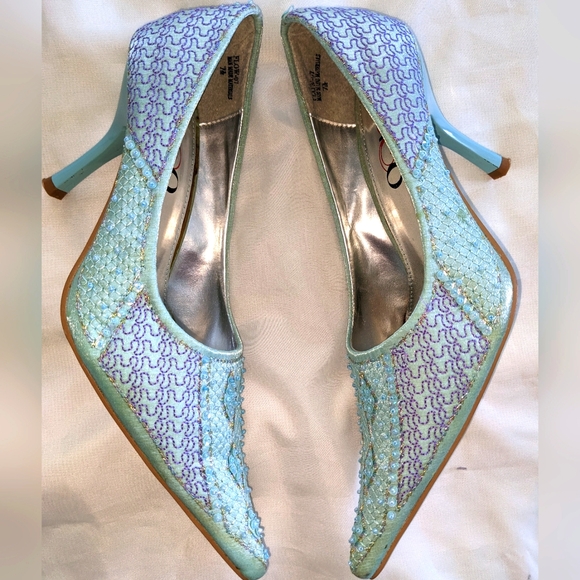 Redtoo Flow Sequin Women's Pumps - Picture 4 of 11